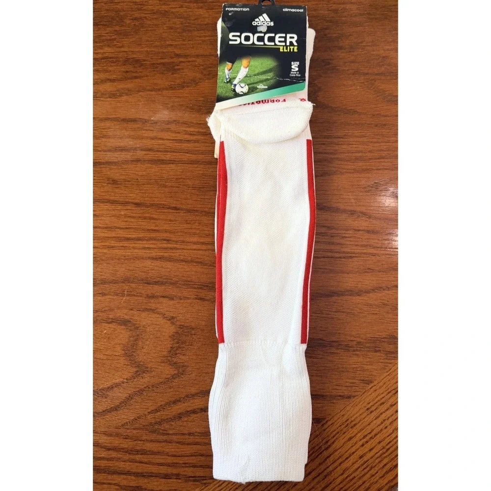 adidas Soccer Elite Formation ClimaCool Knee High Socks, Size Sm, Compression
